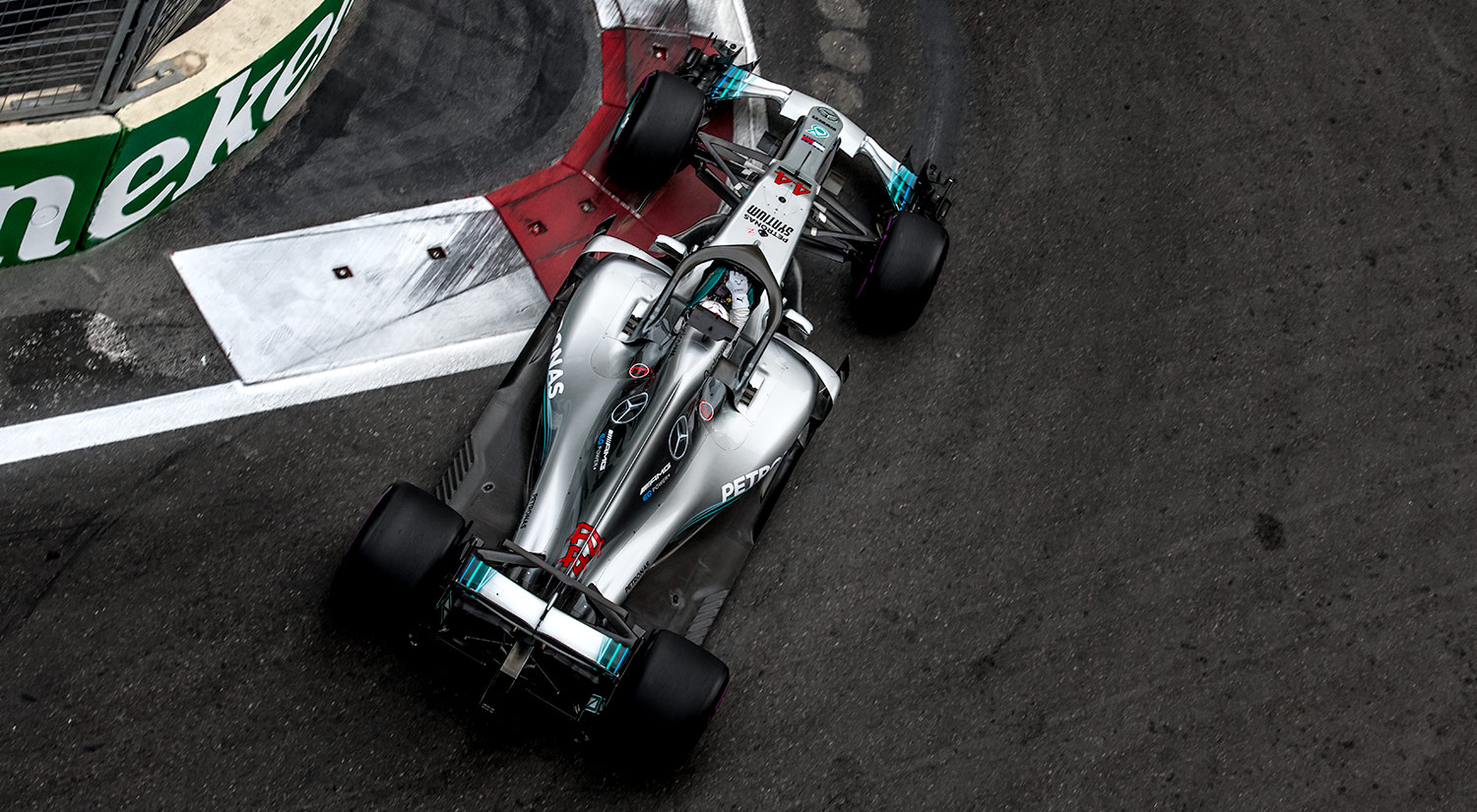 Lewis Hamilton - Mercedes, Baku,  2018