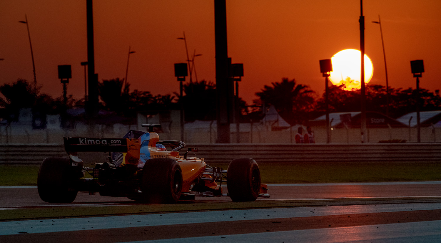 Fernando Alonso - McLaren, Abu Dhabi,  2018