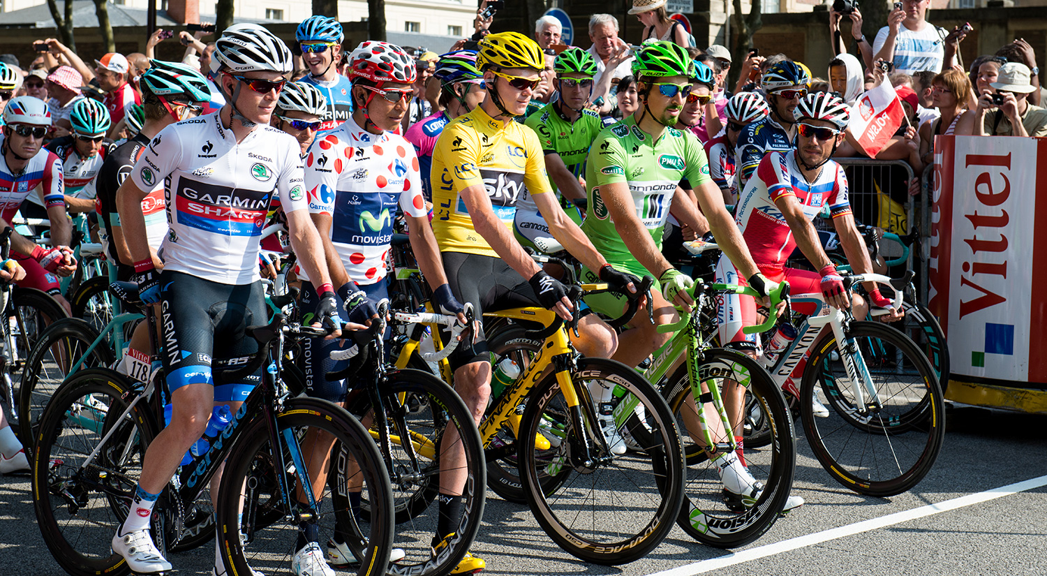 Andrew Talansky, Nairo Quintana, Chris Froome, Peter Sagan & Joaquim Rodríguez, Tour de France - Stage 21, 2013