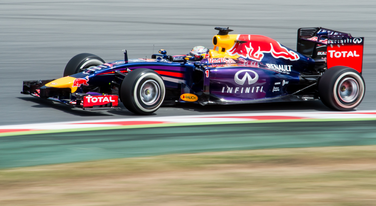 Sebastian Vettel - Red Bull,  Circuit de Catalunya, Barcelona, Spain, 2014