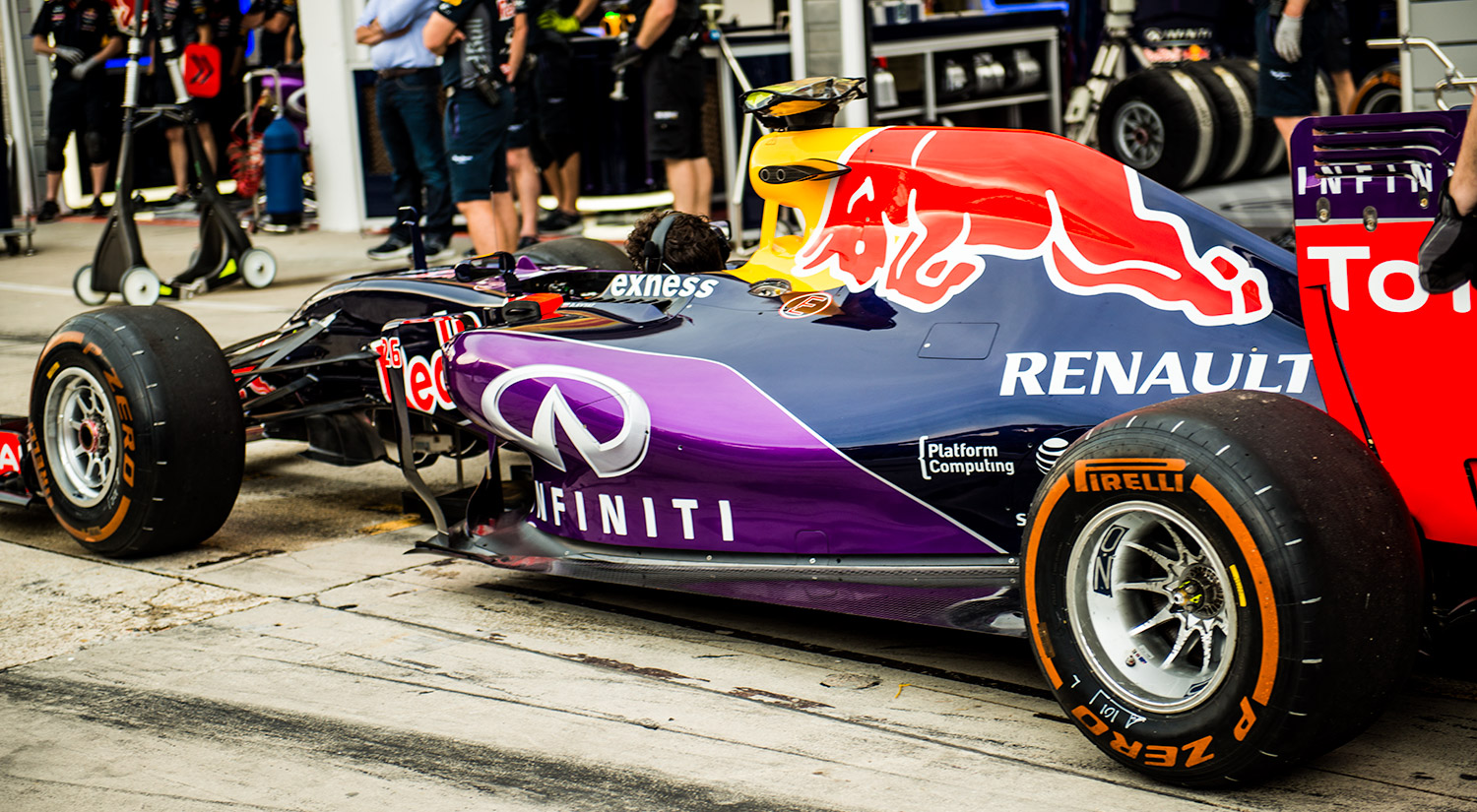 Daniil Kvyat's Red Bull, Hungaroring, Hungary, 2015
