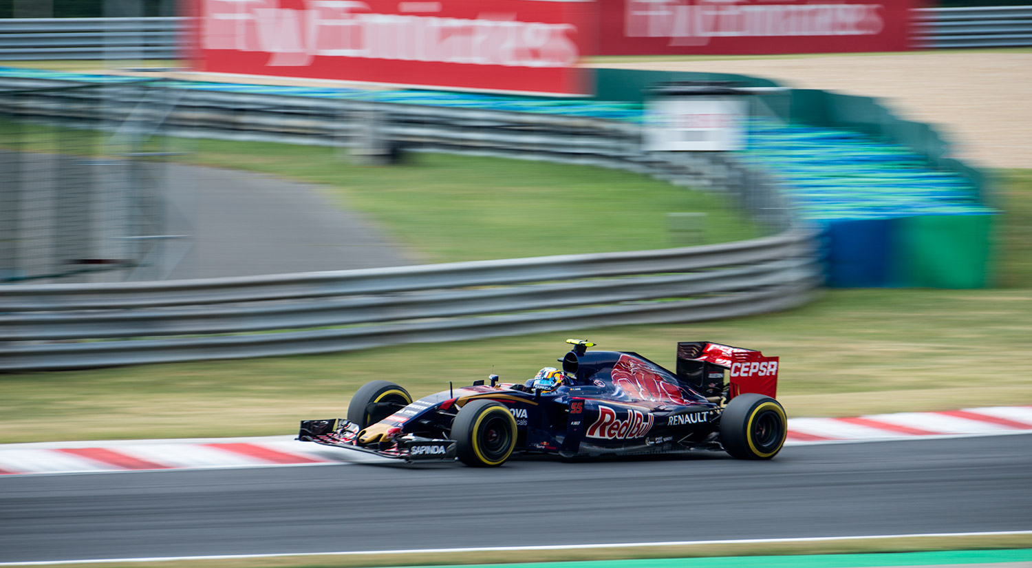 Carlos Sainz - Toro Rosso, Hungaroring, Hungary, 2015