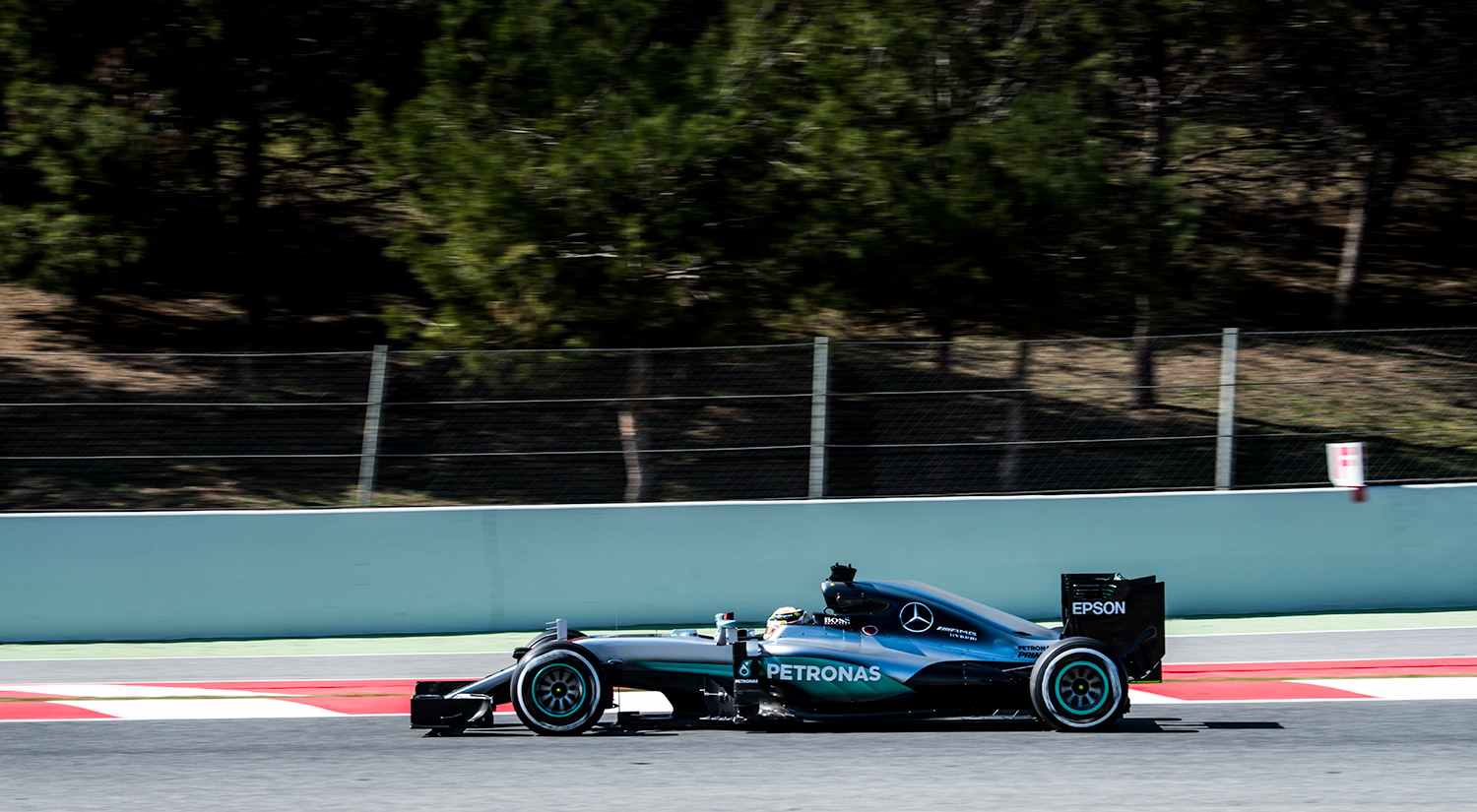 Lewis Hamilton - Mercedes, Winter Testing, Circuit de Catalunya, 2016