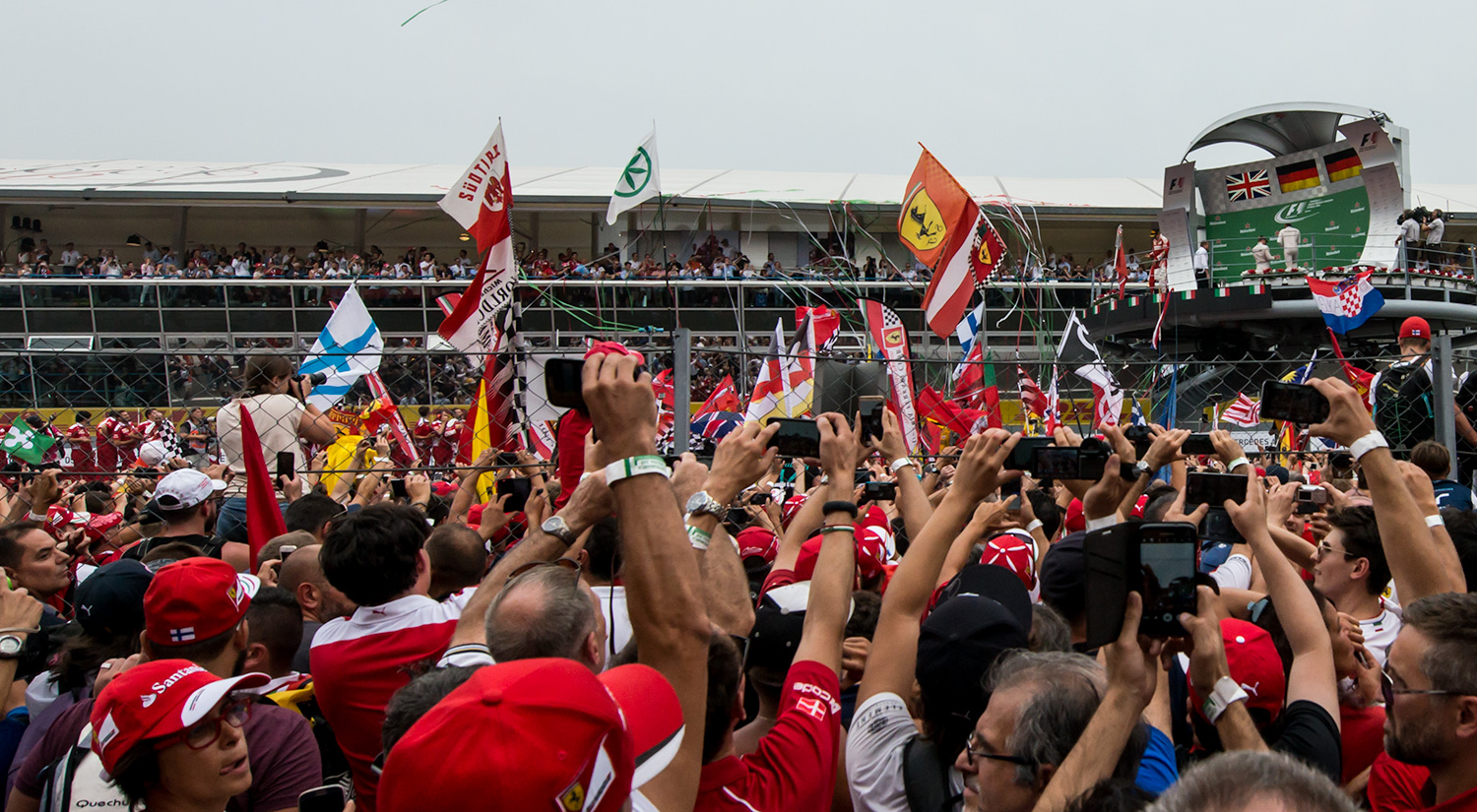The Podium, Monza,  2016
