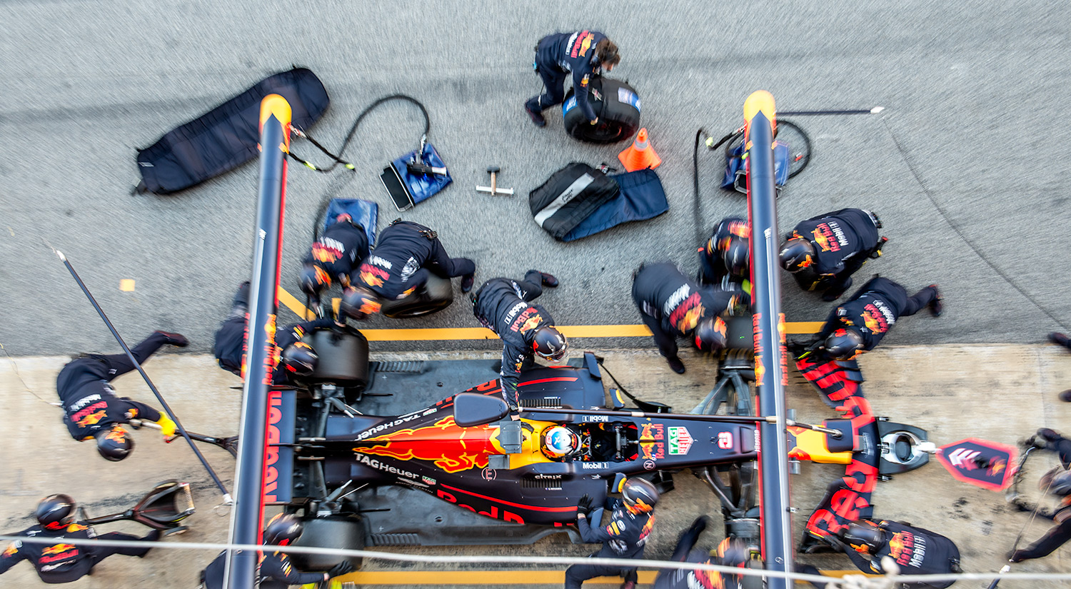 Daniel Ricciardo - Red Bull Racing, Winter Testing, Circuit de Catalunya,  2017