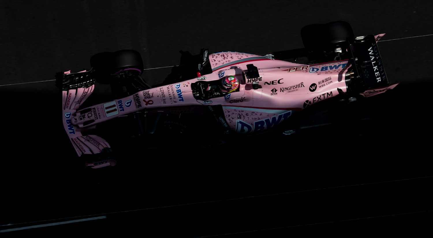 Sergio Pérez - Force India, Monaco,  2017