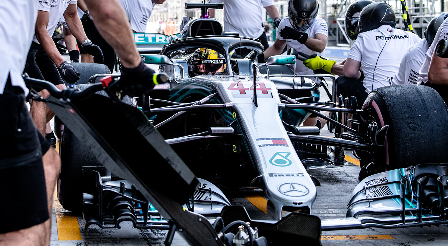 Lewis Hamilton - Mercedes, Abu Dhabi,  2018