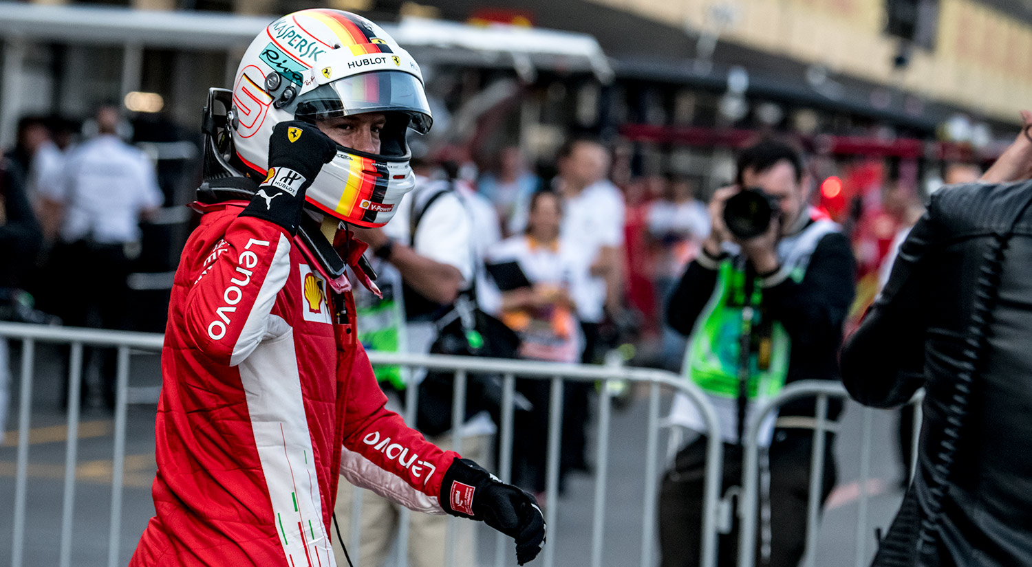 Sebastian Vettel - Ferrari, Baku,  2018