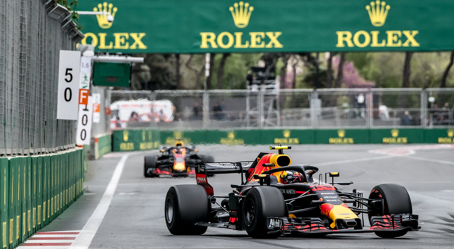 Max Verstappen & Daniel Ricciardo - Red Bull Racing, Baku,  2018