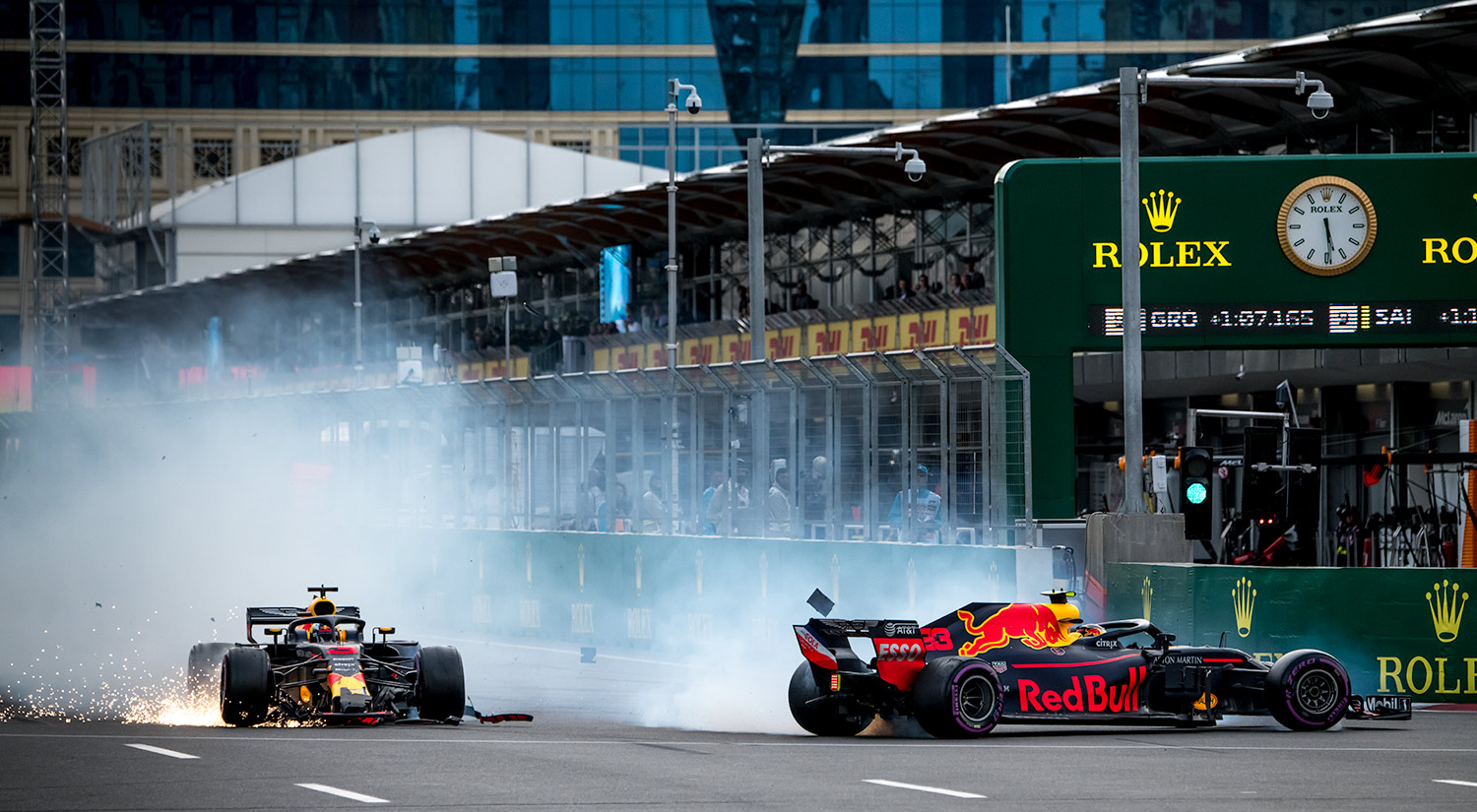 Max Verstappen & Daniel Ricciardo - Red Bull Racing, Baku,  2018