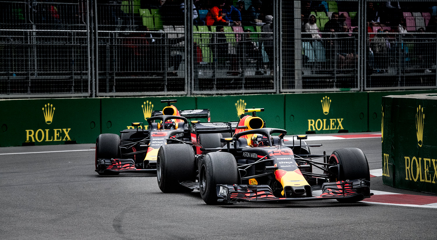 Max Verstappen & Daniel Ricciardo - Red Bull Racing, Baku,  2018
