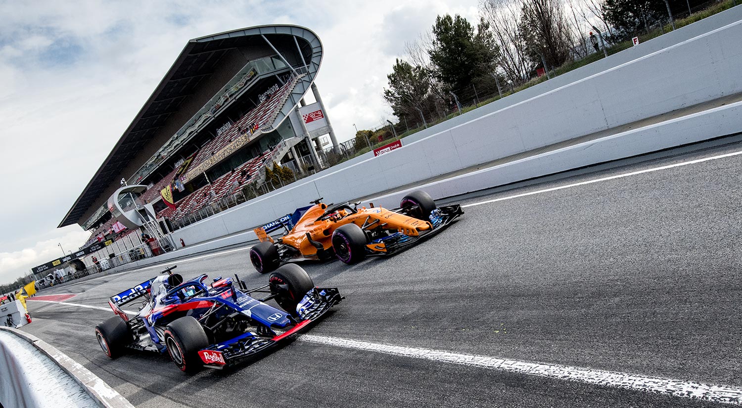 Pierre Gasly & Stoffel Vandoorne, Winter Testing, Circuit de Catalunya,  2018