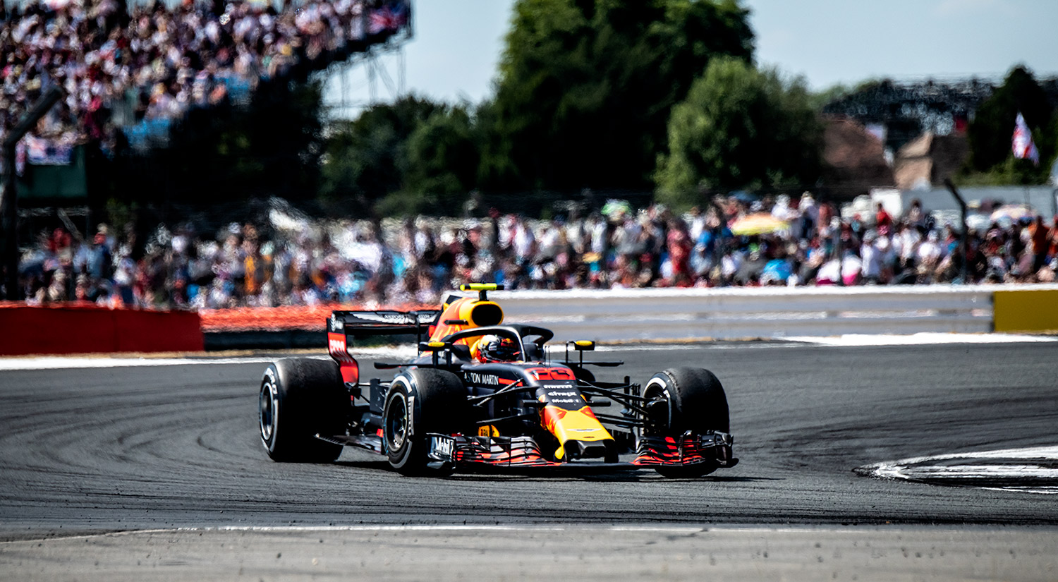 Max Verstappen - Red Bull Racing, Silverstone,  2018