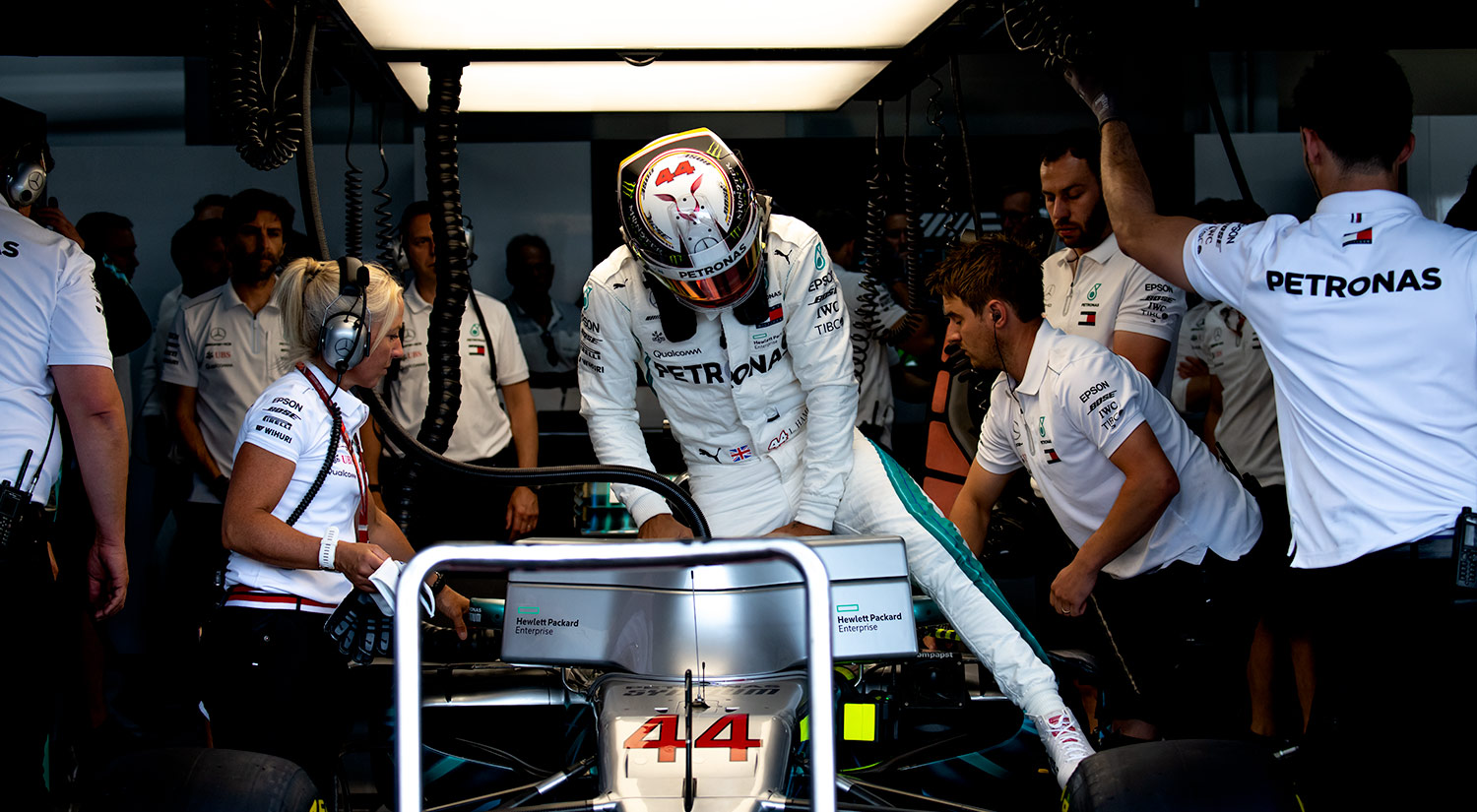 Lewis Hamilton - Mercedes, Circuit Paul Ricard,  2018