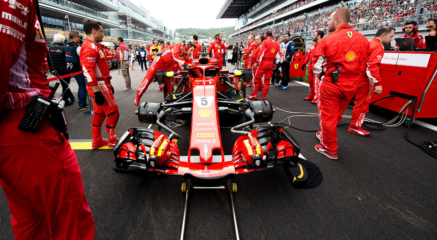 Sebastian Vettel - Ferrari, Sochi, 2018