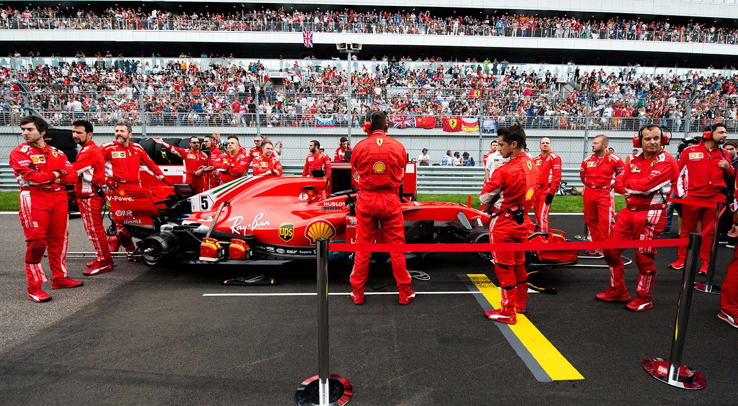 Sebastian Vettel - Ferrari, Sochi,  2018