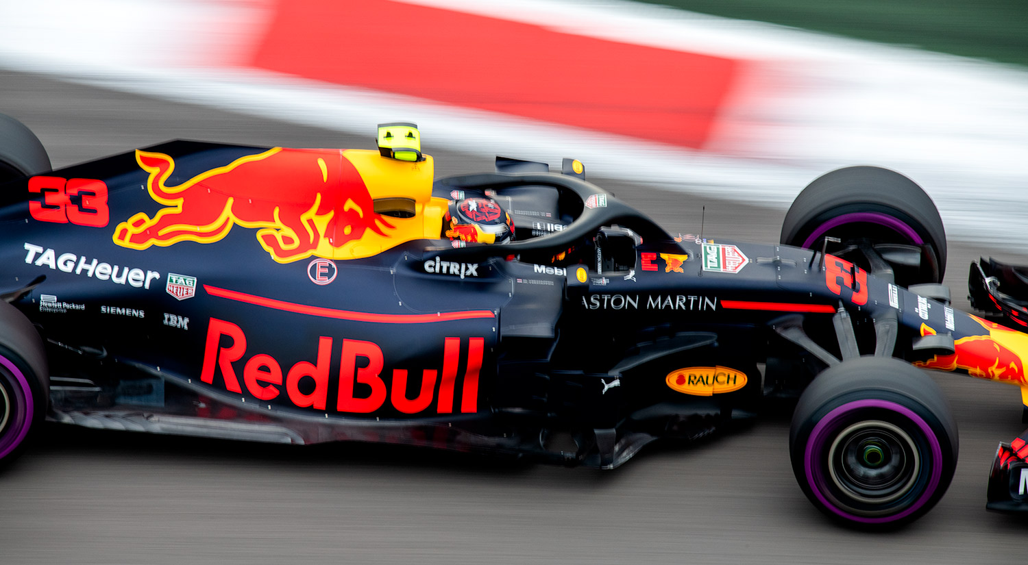 Max Verstappen - Red Bull Racing, Sochi,  2018