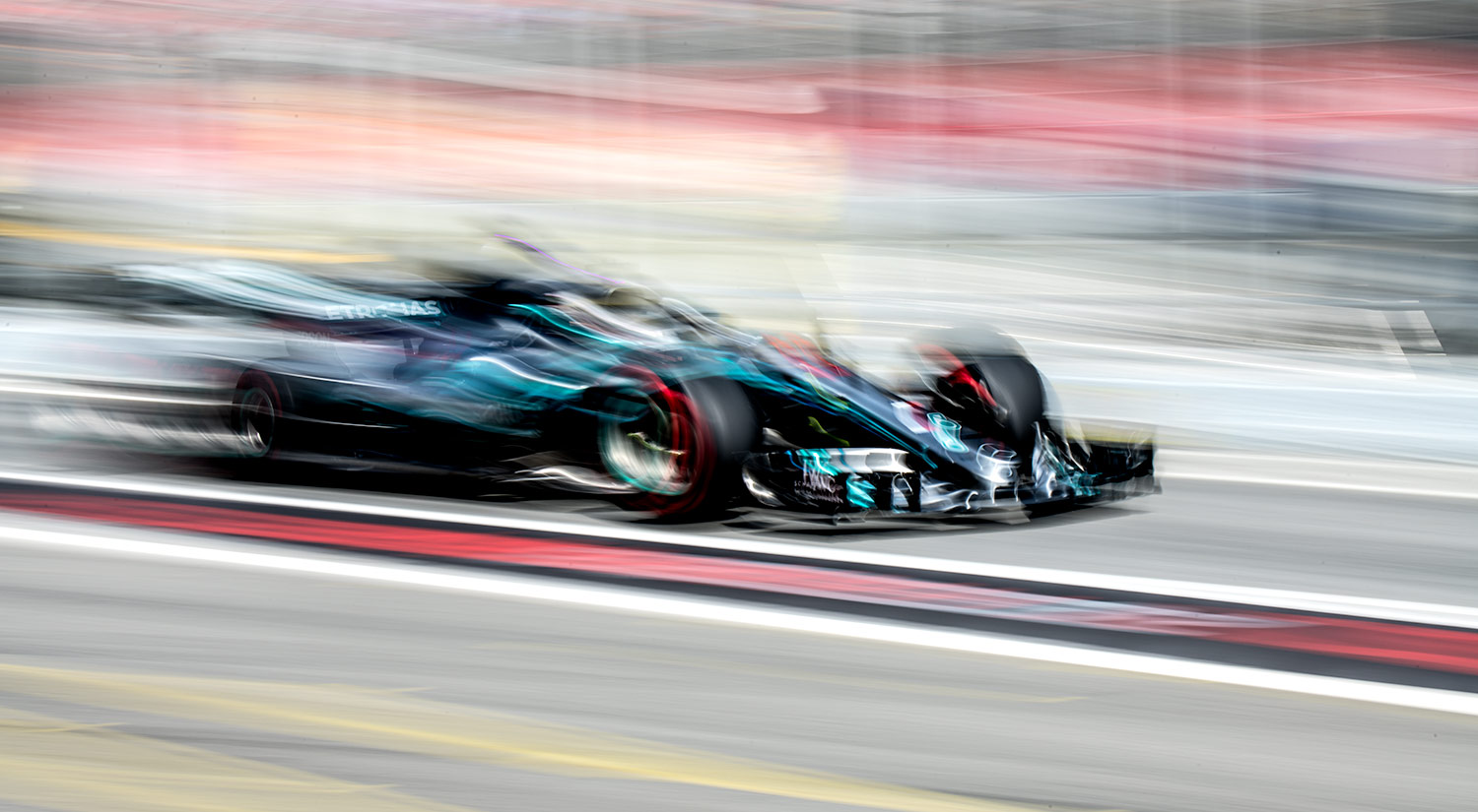 Lewis Hamilton - Mercedes, Circuit de Catalunya,  2018