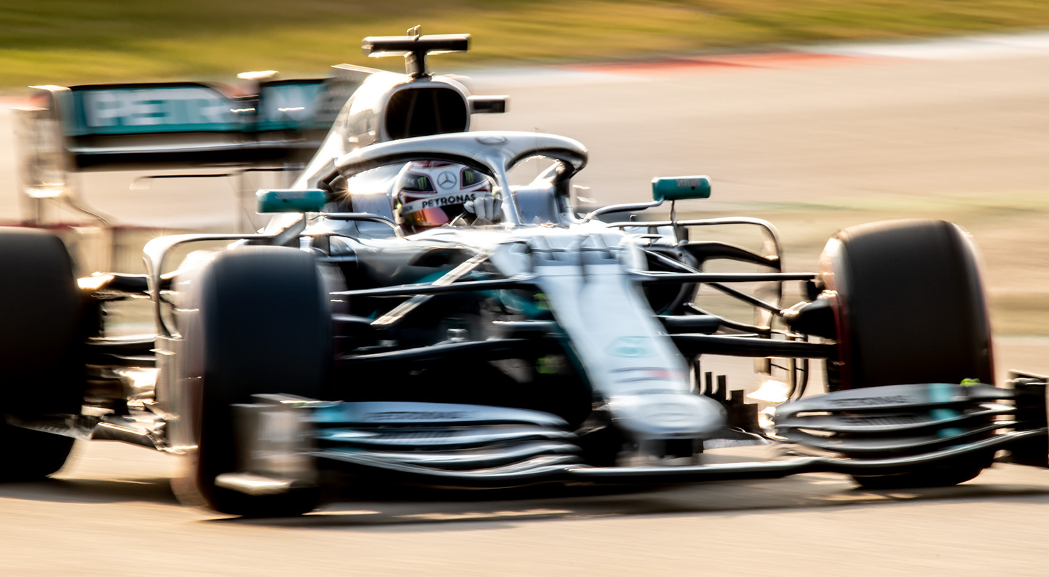 Lewis Hamilton - Mercedes, Winter Testing, Circuit de Catalunya,  2019
