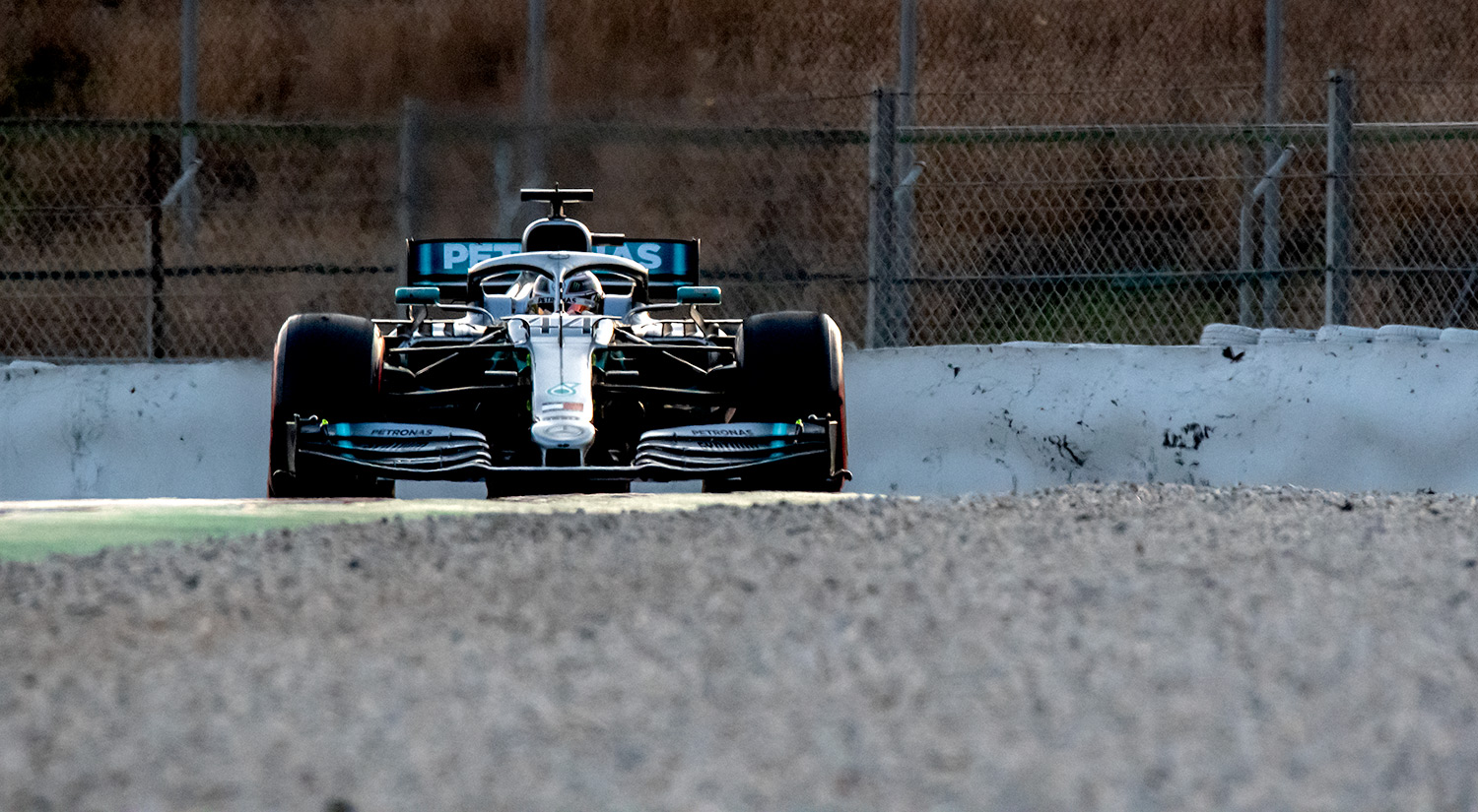 Lewis Hamilton - Mercedes, Winter Testing, Circuit de Catalunya,  2019